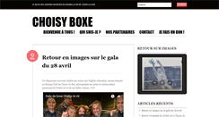 Desktop Screenshot of choisyboxe.com